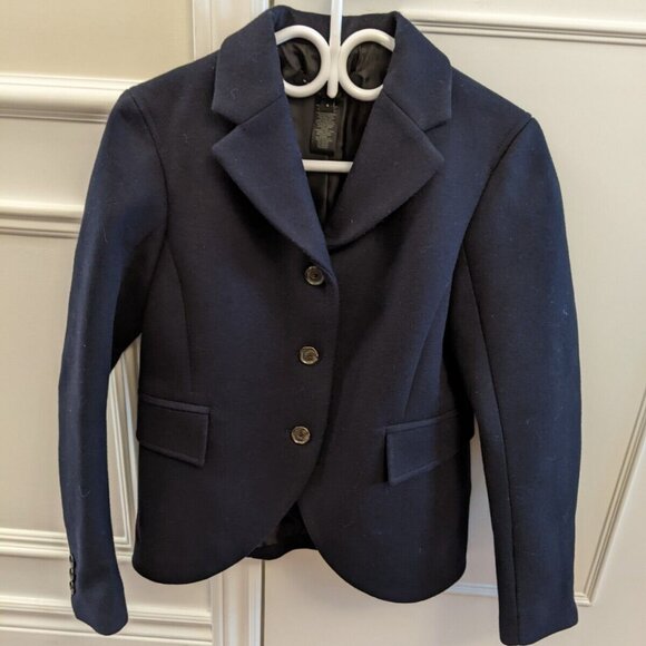 Marc by Marc Jacobs women's navy blue wool blazer in size 4 - Picture 1 of 11
